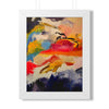 Saffron Rouge — Framed Art Print