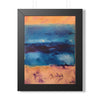 Seafoam And Sand Framed  Poster