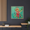 Shaman Spiritwalker Framed Canvas Art