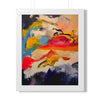 Saffron Rouge — Framed Art Print