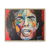 SIr Mick Straordinary Framed Canvas Art