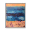 SeaFoam and Sand Framed Canvas Art