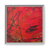 I WAS HERE - Framed Canvas Art