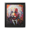 Quantum Genius Albert EInstein Framed  Canvas Art