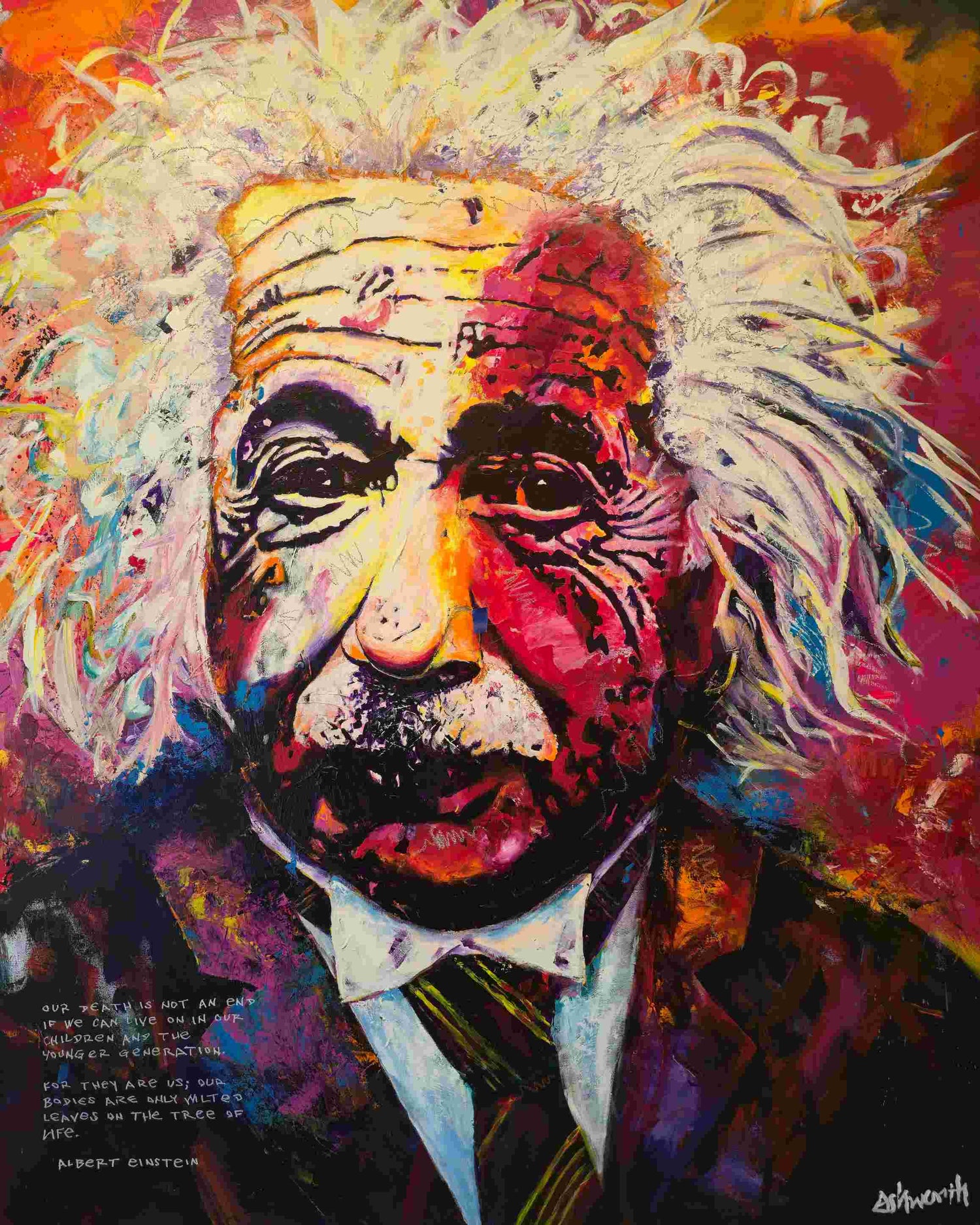 Quantum Genius Albert Einstein