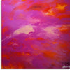 Crimson And Rose — Canvas Art Print