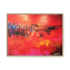 Where Fire Learned to Speak Framed Canvas Art