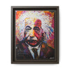 Quantum Genius Albert EInstein Framed  Canvas Art