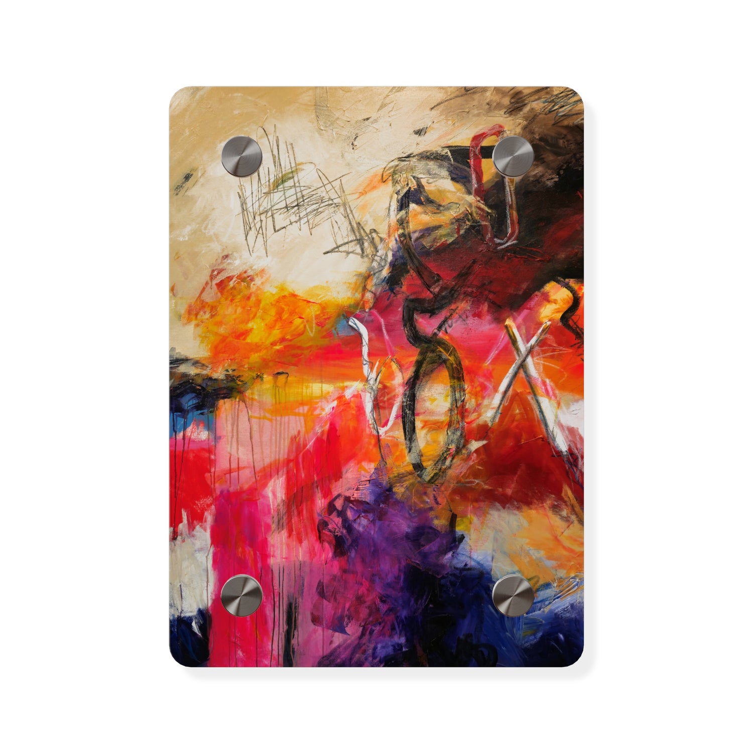 Ancient Marks (Abstract) — Acrylic Print