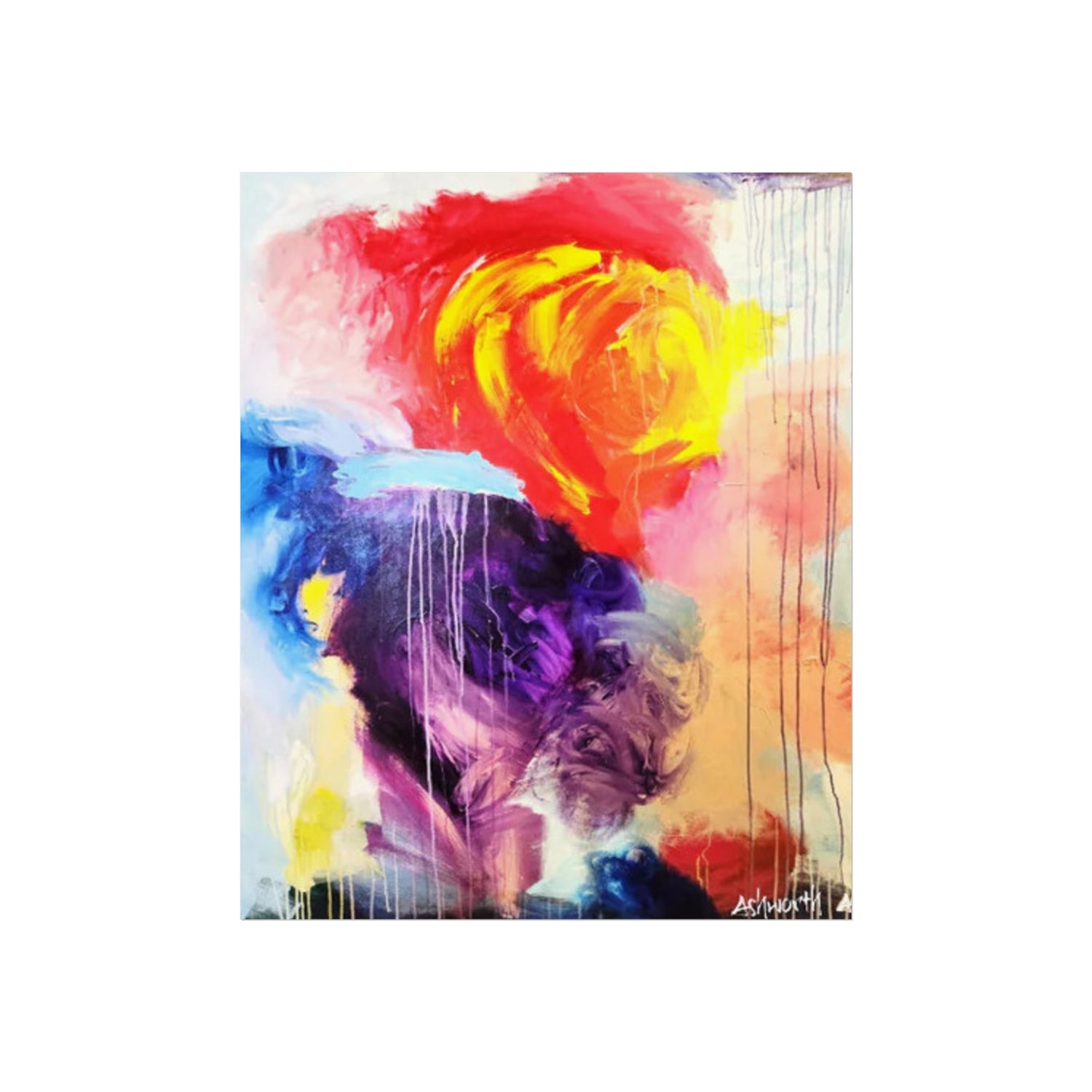 The garden premium matte Print