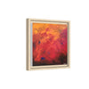 Red Hot Heart Framed Canvas Art