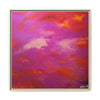 Crimson And Rose — Canvas Art Print