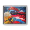 Almosts & Echoes Matte Framed Canvas Art