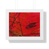 I WAS HERE — Framed Art Print