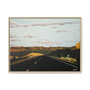 The Road to Taos Framed Canvas Art