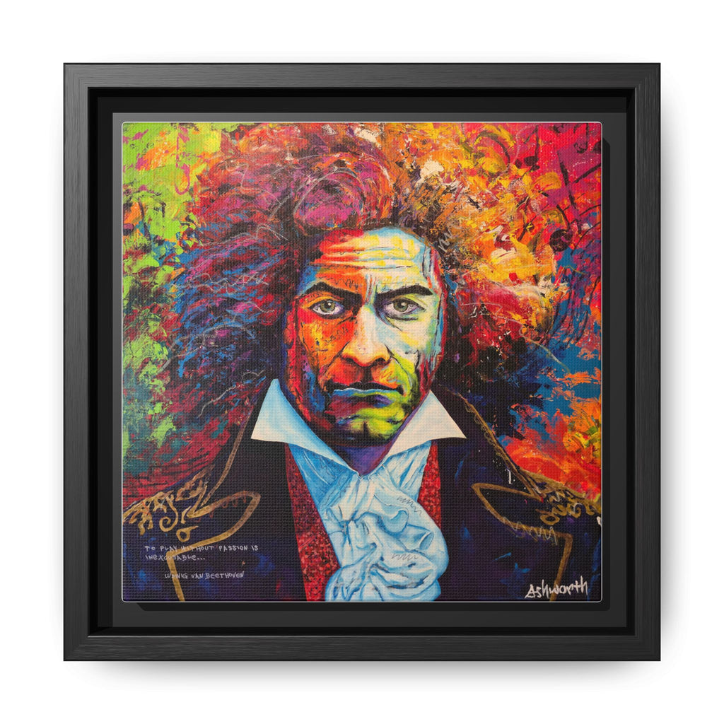 Beethoven Unbound Framed Canvas Art