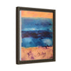 SeaFoam and Sand Framed Canvas Art