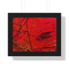 I WAS HERE — Framed Art Print