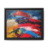 Almosts & Echoes Matte Framed Canvas Art