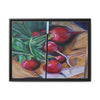 The Best People (Radishes) Framed Canvas Art