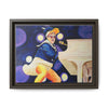 Rocket Quack. A Feathered Tribute to the King of Keys Framed Canvas
