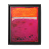 Crimson Orange Skies Framed Canvas Art