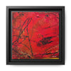 I WAS HERE - Framed Canvas Art