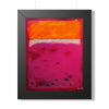 Crimson Orange Skies — Framed Art Print
