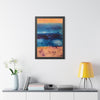 Seafoam And Sand Framed  Poster
