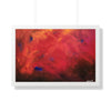 Red Hot Heart — Framed Art Print