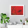 I WAS HERE — Framed Art Print
