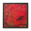 I WAS HERE - Framed Canvas Art