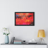 Where Fire Learned to Speak — Framed Art Print
