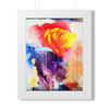 The garden framed art print