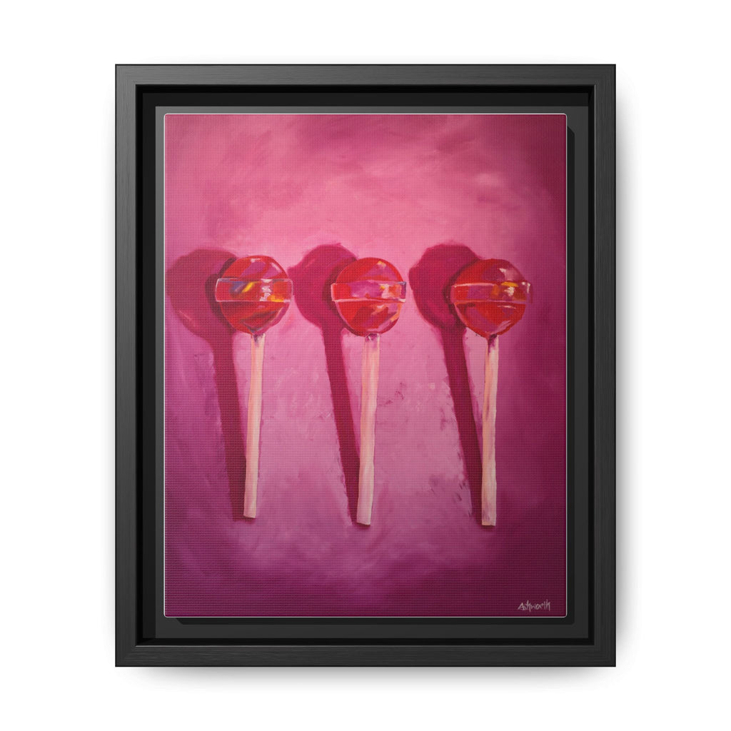 Candy is Dandy (Triple Sweet) Framed Canvas Art
