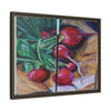 The Best People (Radishes) Framed Canvas Art