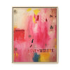 Love + Wonder #5 Framed Canvas Art