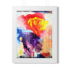 The garden framed art print