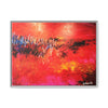 Where Fire Learned to Speak Framed Canvas Art