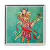 Shaman Spiritwalker Framed Canvas Art