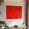 Flaming love. red abstract #5 Posters