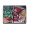 The Best People (Radishes) Framed Canvas Art