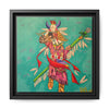 Shaman Spiritwalker Framed Canvas Art