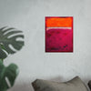 Crimson Orange Skies - Premium Matte Posters