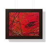 I WAS HERE — Framed Art Print