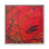 I WAS HERE - Framed Canvas Art