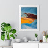 Swimmer Girl #1 — Framed Art Print