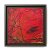 I WAS HERE - Framed Canvas Art