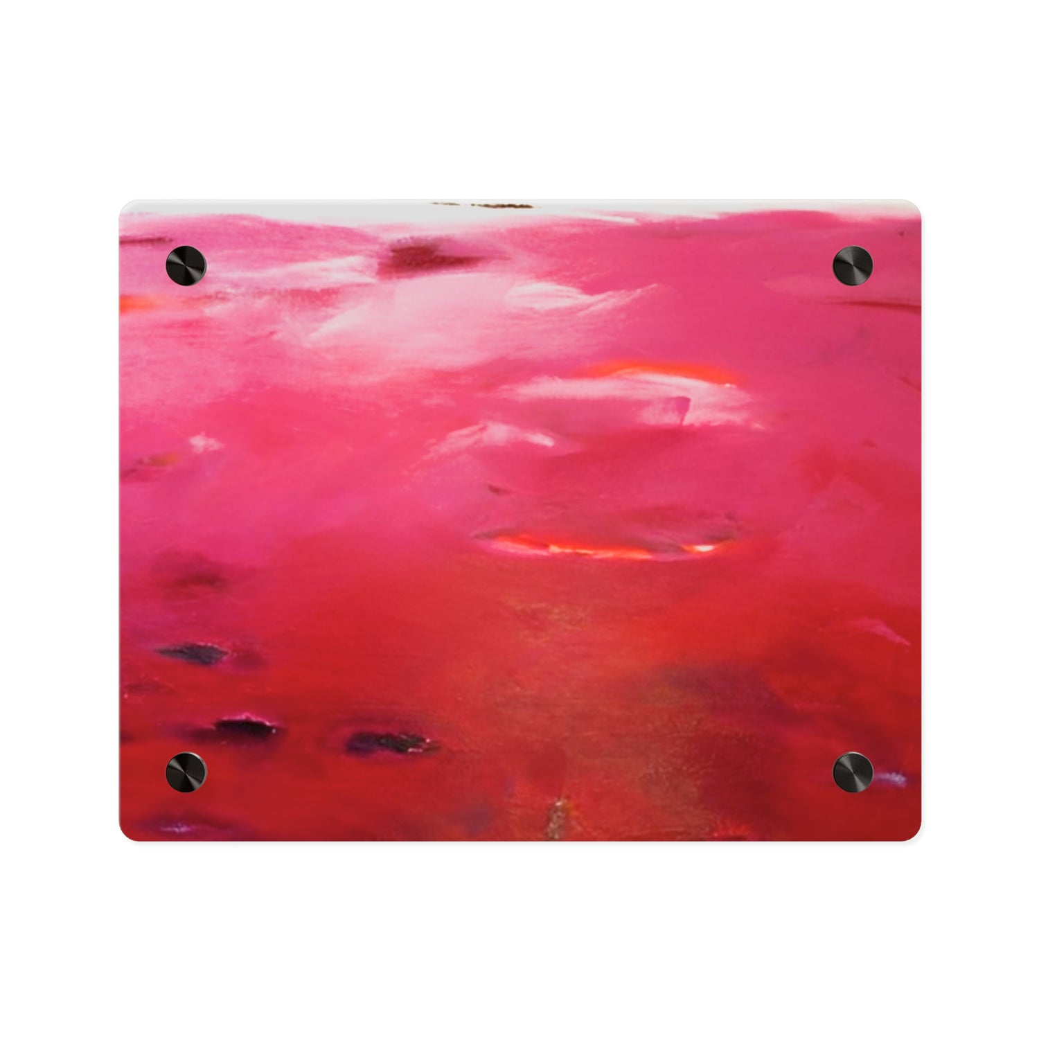 Ruby Red (Abstract) — Acrylic Print