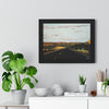 The Road to Taos — Framed Art Print
